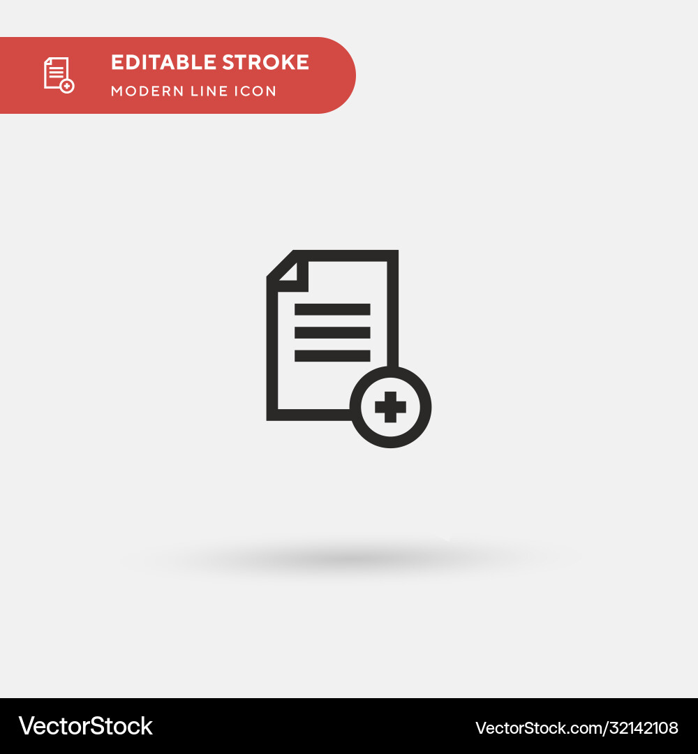 Add file simple icon symbol Add file simple icon symbol vector image