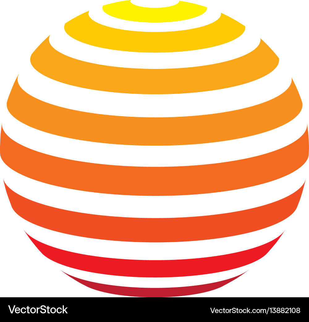 Global earth planet with different lines Global earth planet with different lines Vector Image