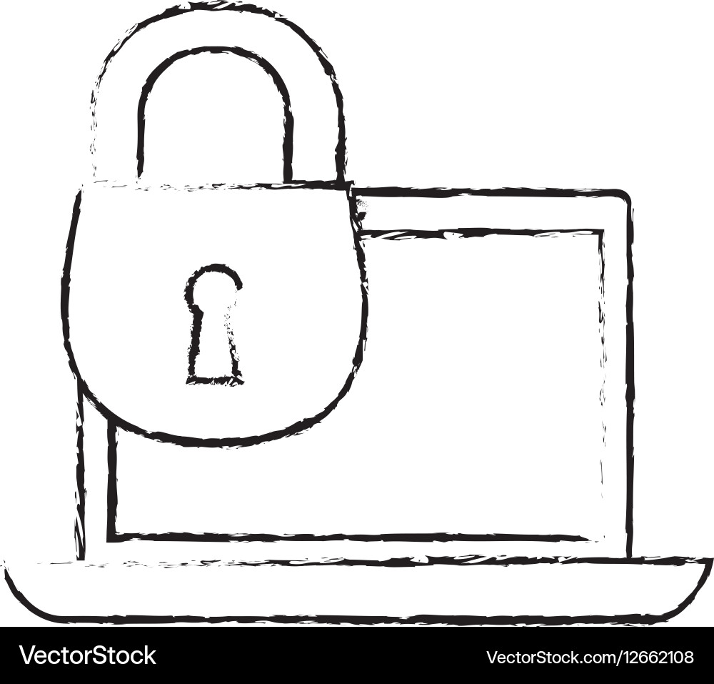 Internet security related icons image Vector Image