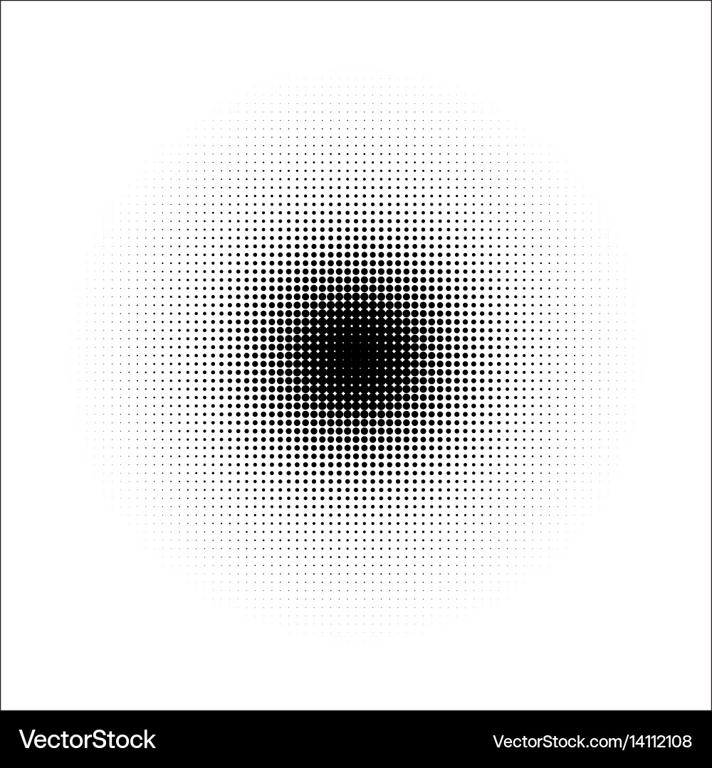 Retro style dotwork background abstract Vector Image