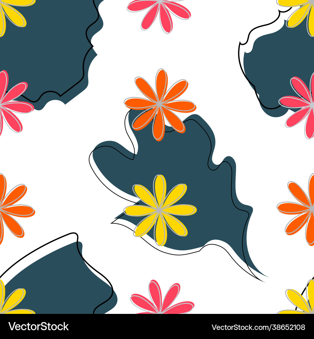Seamless abstract pattern Seamless abstract pattern vector image