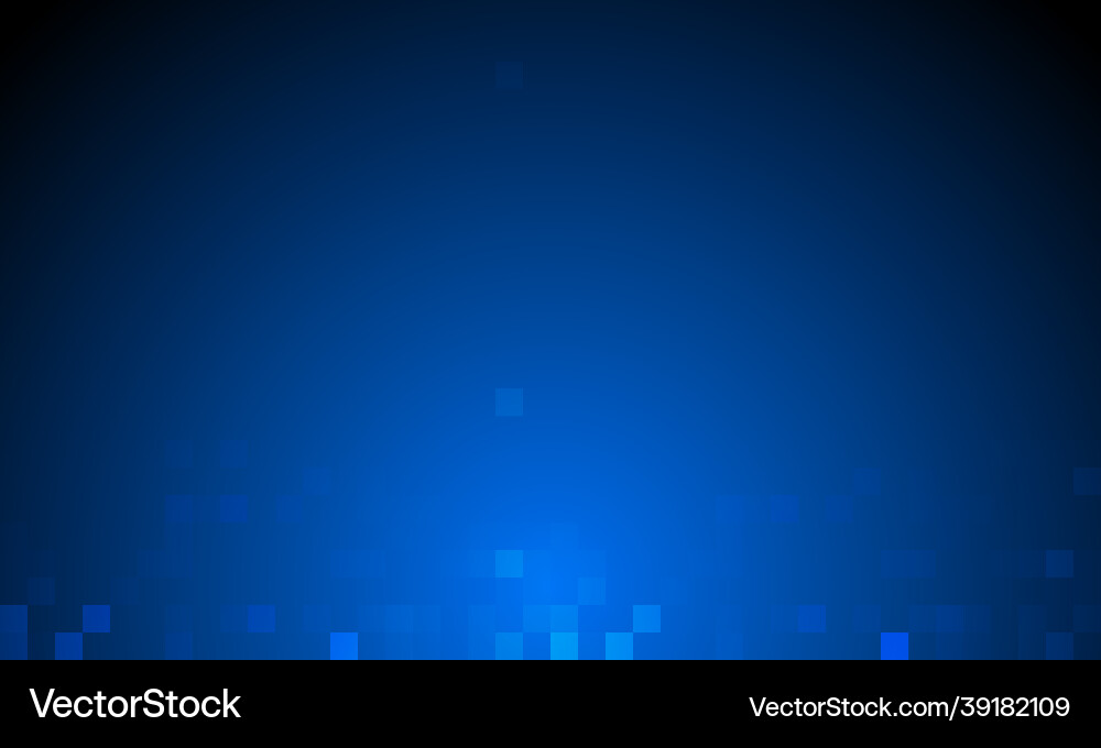 Abstraktes blaues zufälliges Pixel Hintergrunddesign Abstraktes blaues zufälliges Pixel Hintergrunddesign vektorbild