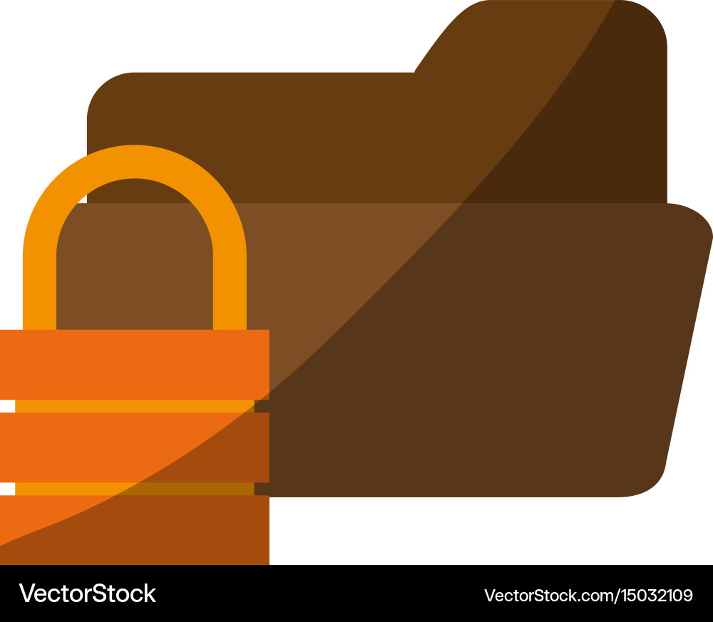 File folder icon image Vector Image