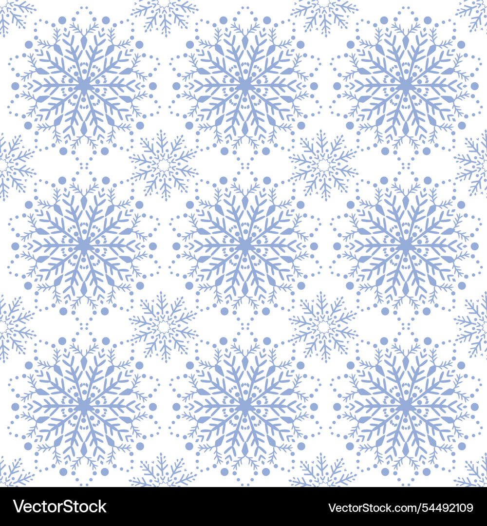 Pattern snowflake 1 Pattern snowflake 1 vector image