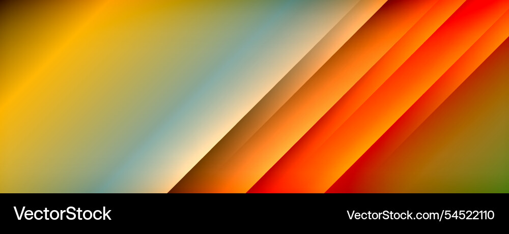 Colorful gradient with lines made of shadow Vector Image