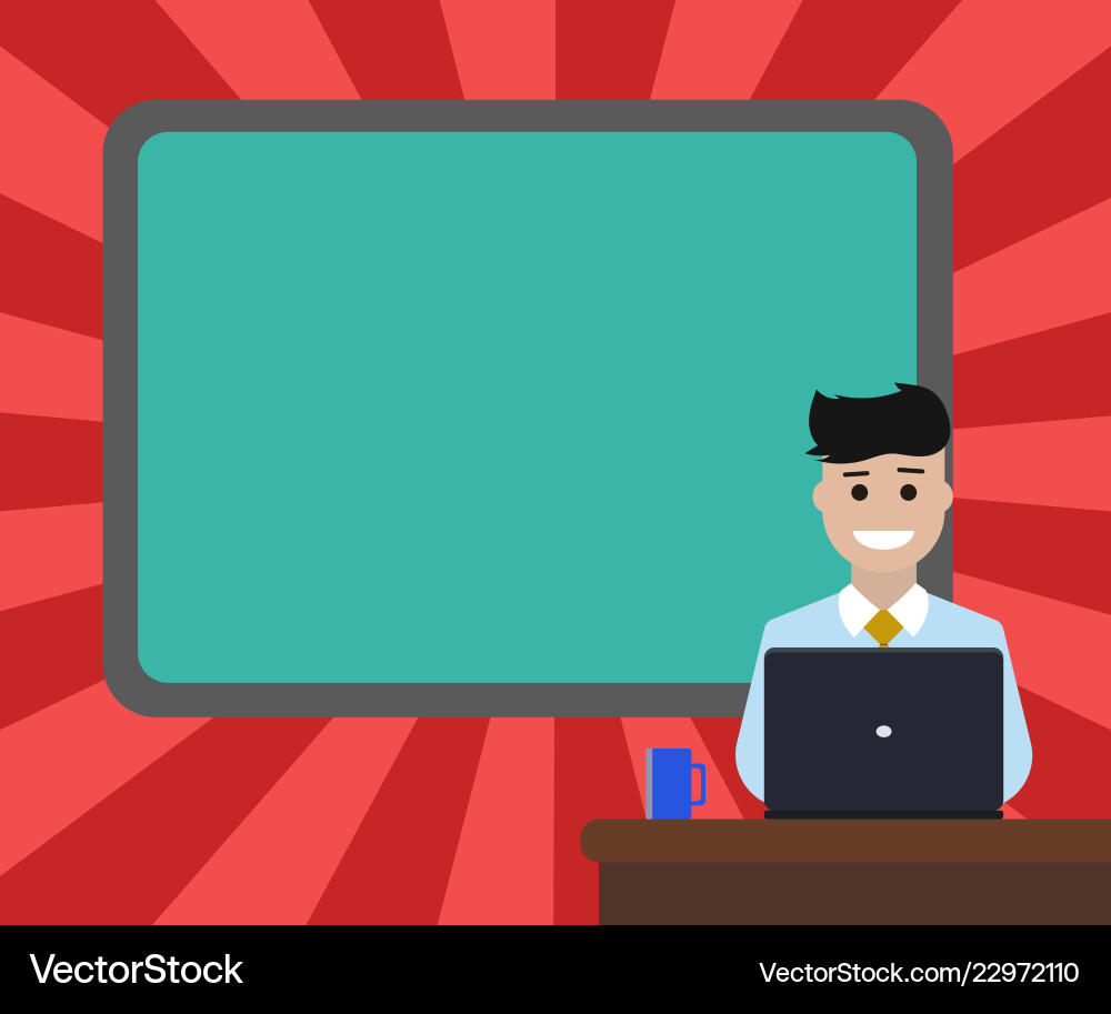 Design business empty copy space text for ad Vector Image