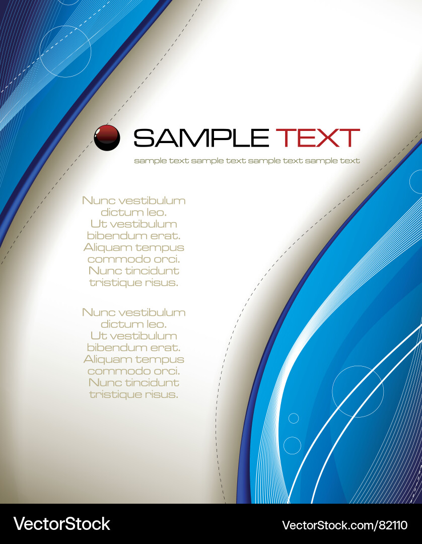 Futuristic Tech Background Vector Image