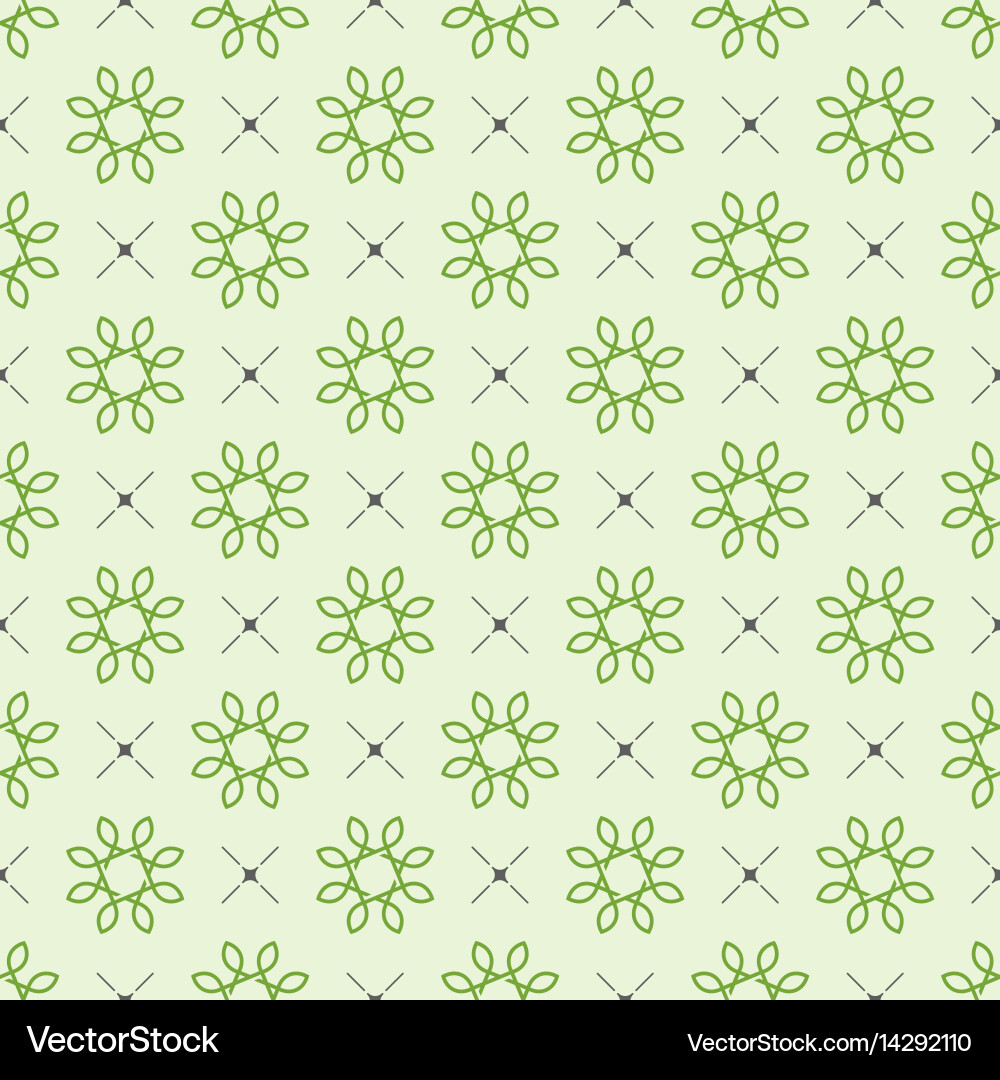 Monogram seamless pattern Vector Image
