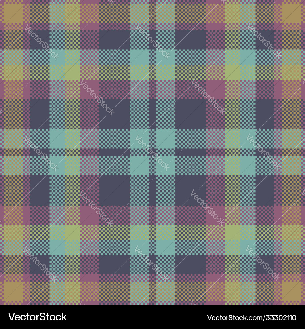 Pixel background design modern seamless pattern Vector Image