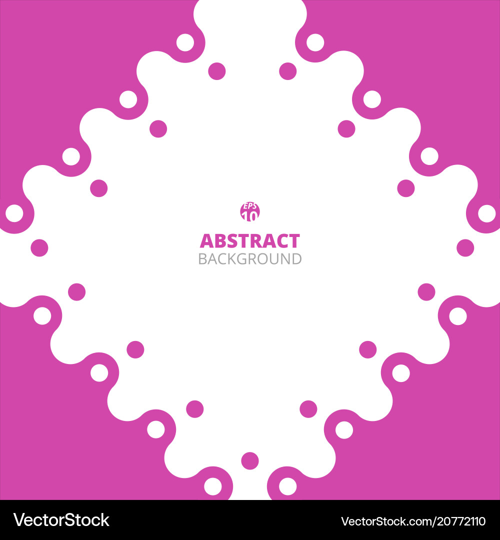 Retro Pink Pattern Background vector image