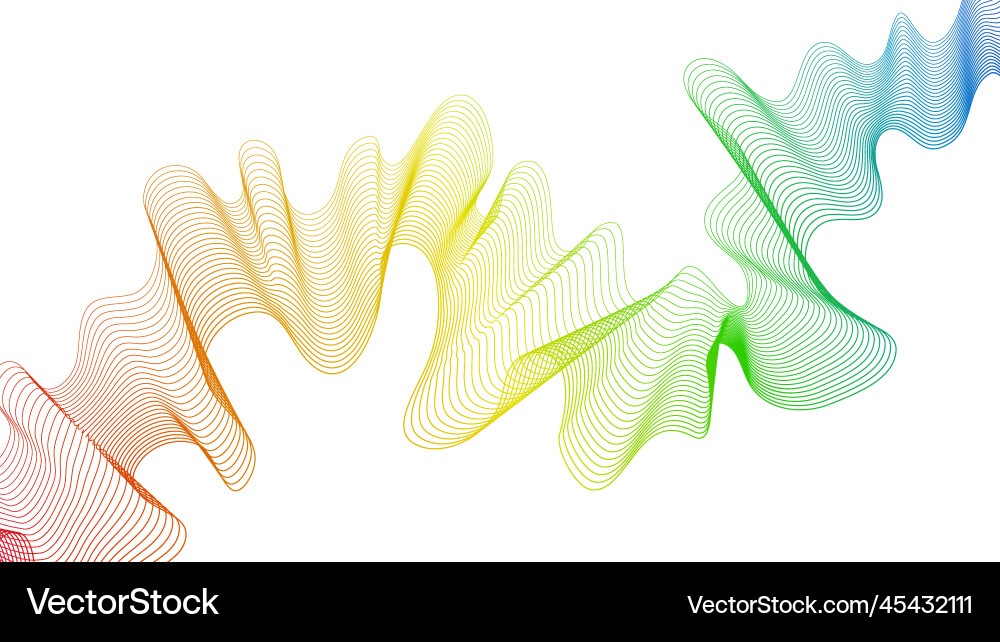 Abstract backdrop with wave gradient lines Abstract backdrop with wave gradient lines vector image