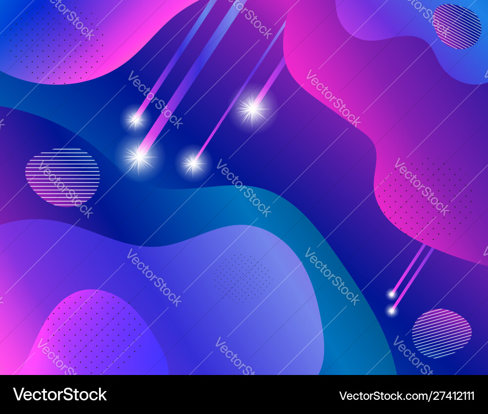 Abstract background with color fluid shapes Abstract background with color fluid shapes vector image