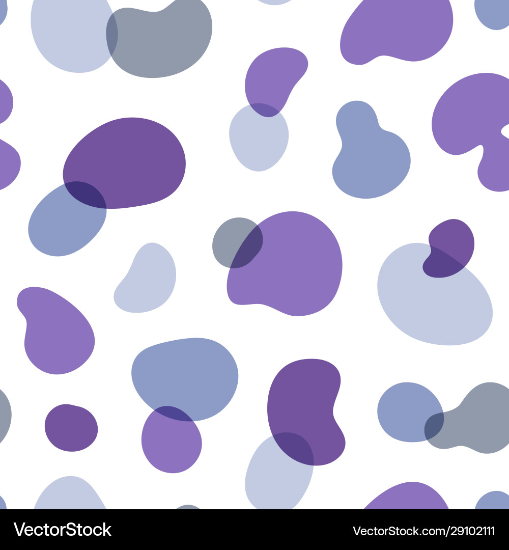 Abstract purple and blue blob pattern Abstract purple and blue blob pattern vector image