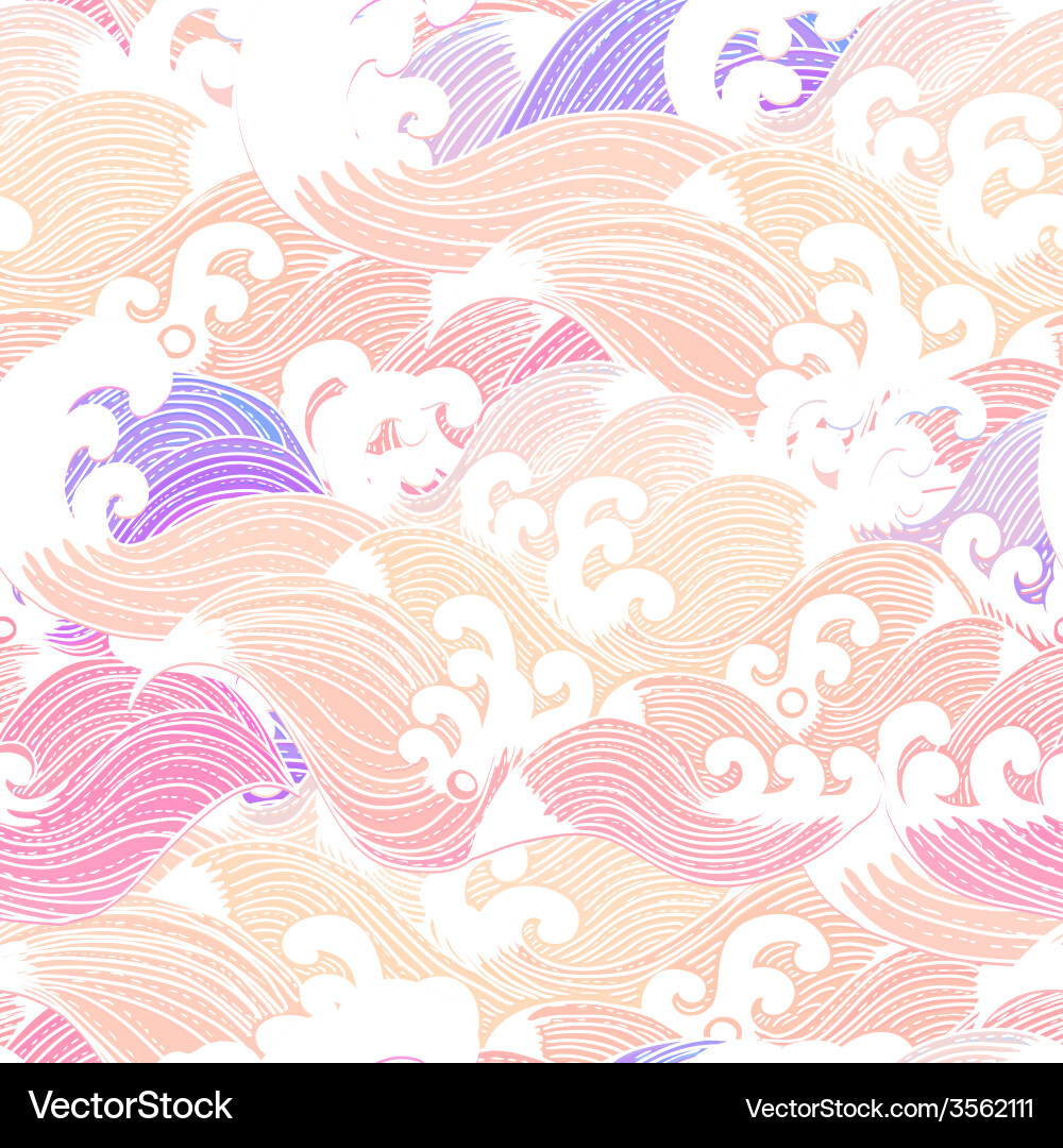 Abstract Wave Pattern vector image