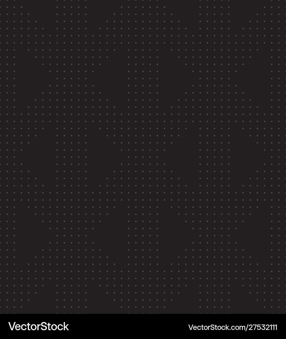 Dark Gray Isometric Grid Pattern vector image