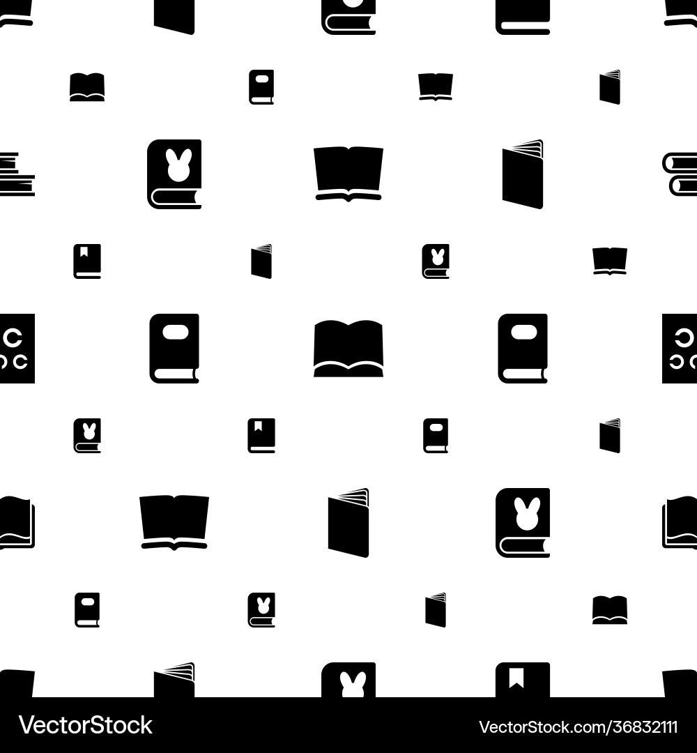Read icons pattern seamless white background Read icons pattern seamless white background vector image