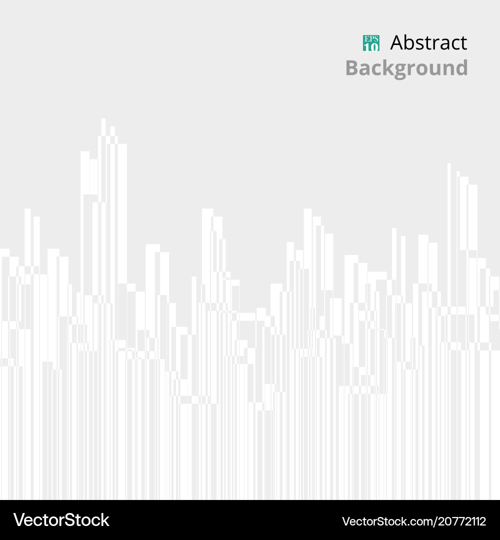 Abstract Color Tower - Dynamic Lines vector image