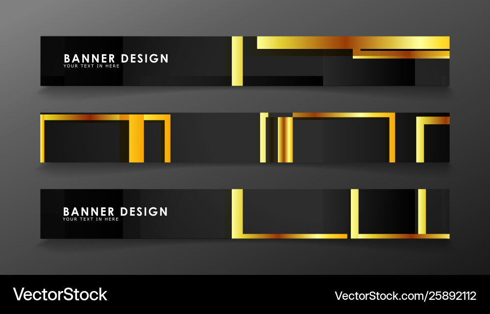Set a banner with rectangular background Set a banner with rectangular background vector image
