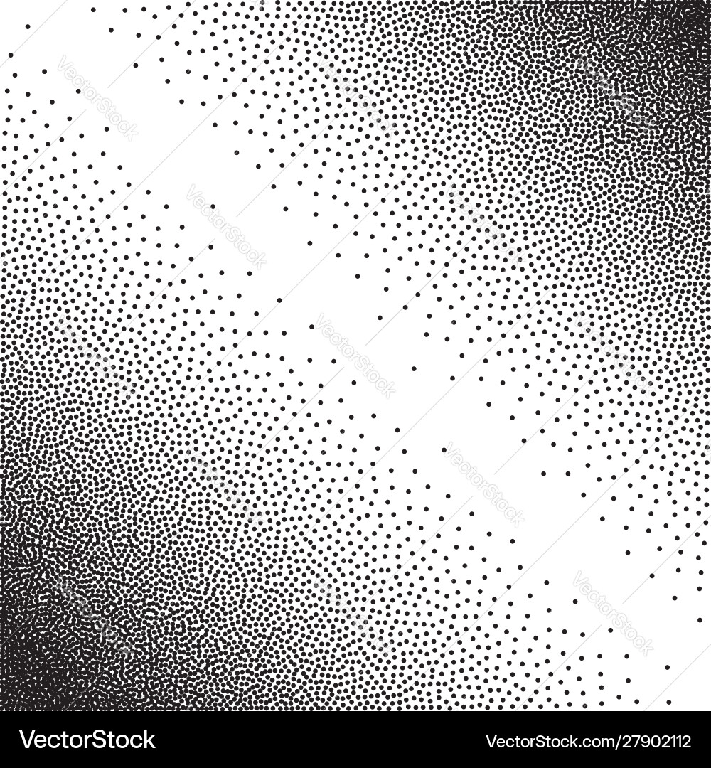 Stochastic raster halftone gradient print Stochastic raster halftone gradient print vector image