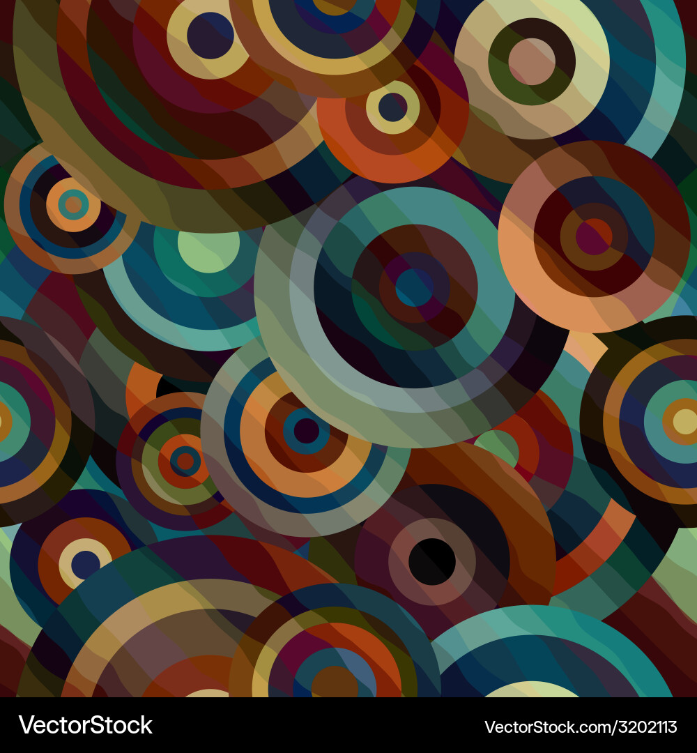 Diagonal Circle Pattern vector image