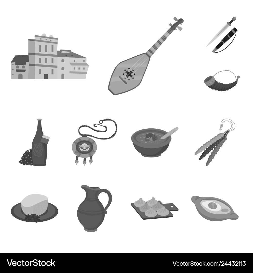 Isolated object of attributes and tourism icon Isolated object of attributes and tourism icon Vector Image