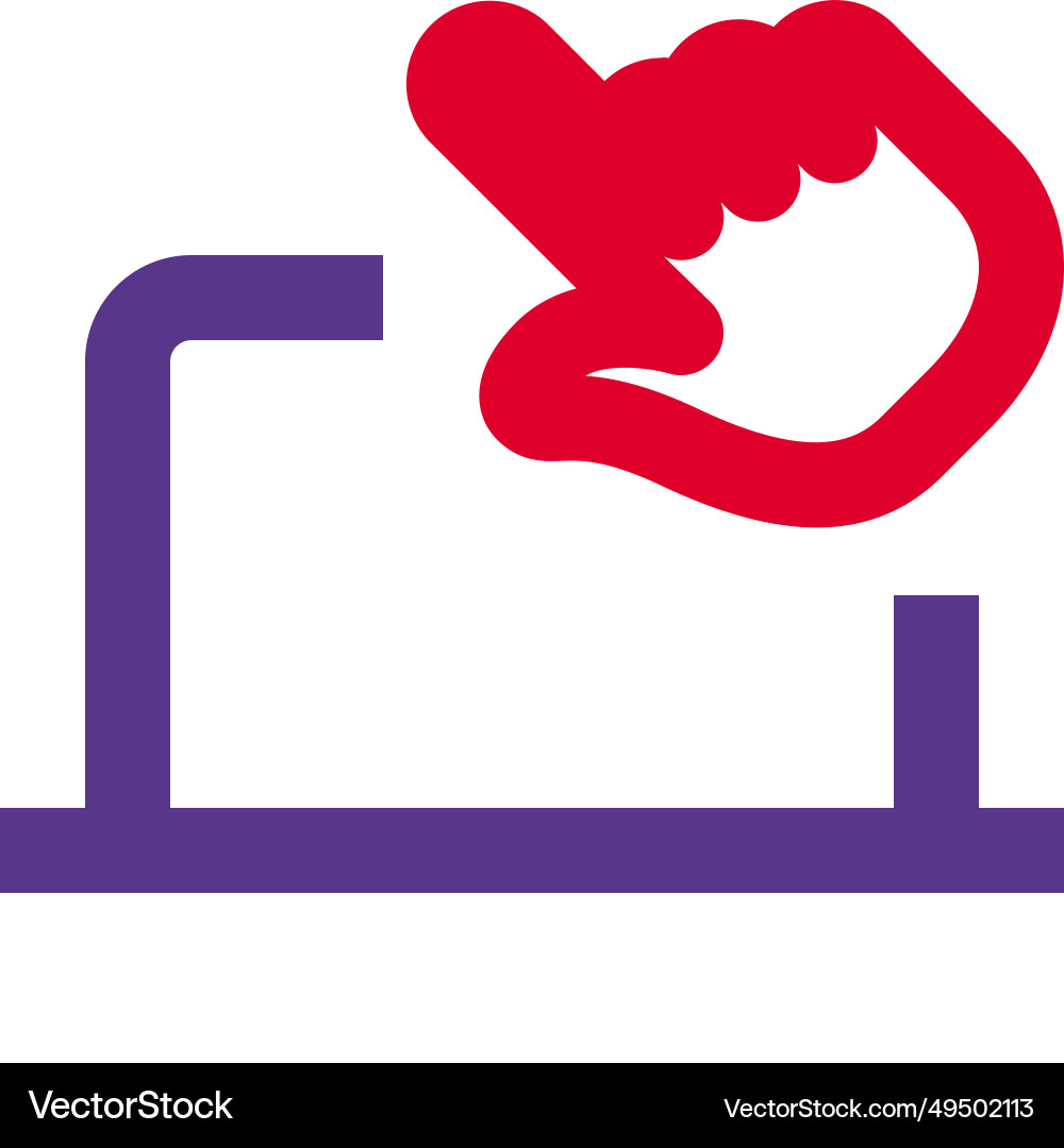 Laptops with touch screen interfaces vector image