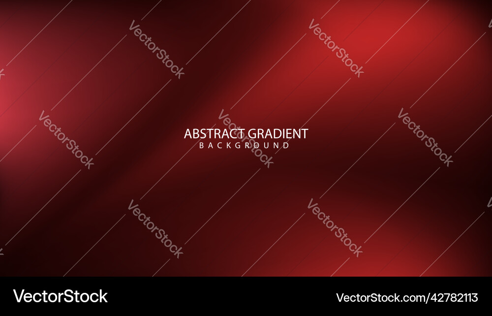 Modern Gradient Red Background Vector Image