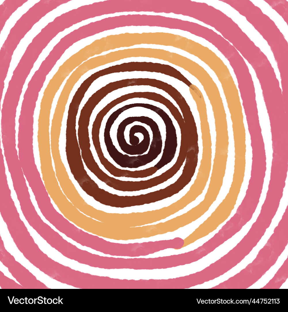 Pattern circle spiral design swirl texture i Vector Image