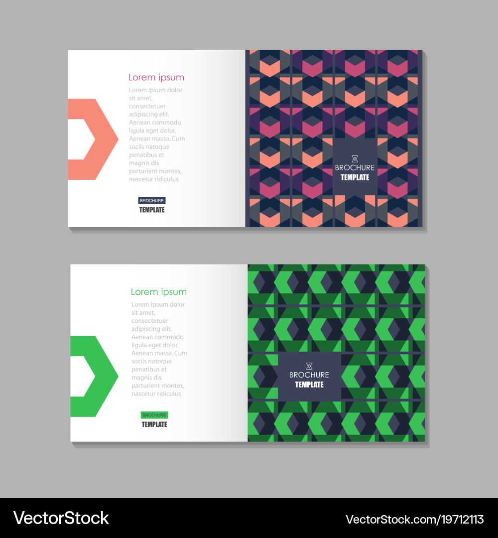 Seamless hexagon pattern vector image