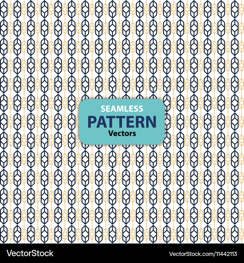 Seamless pattern design vector image