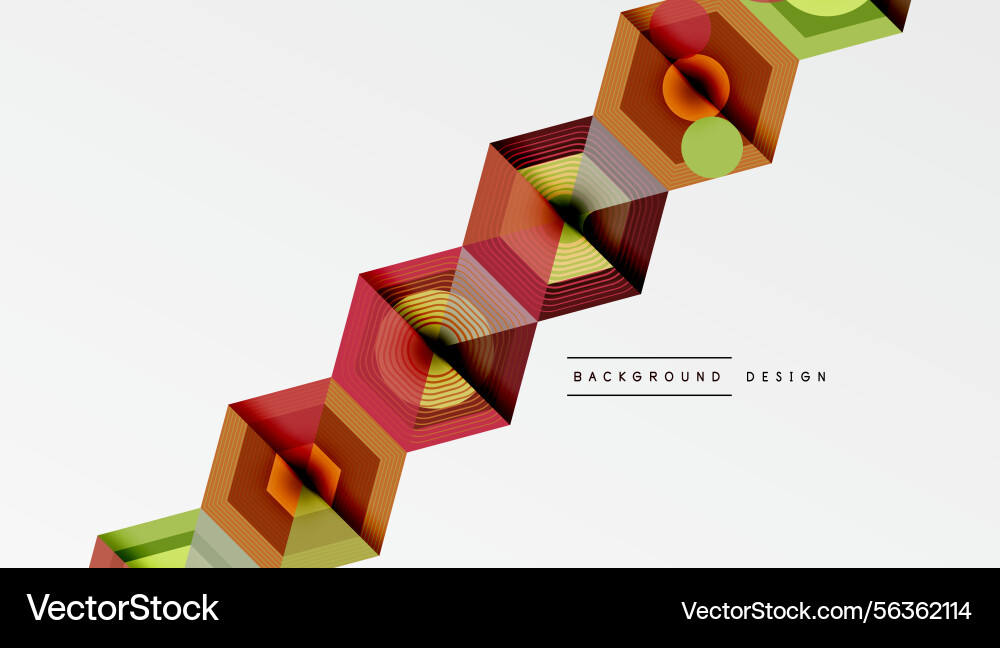 Abstract geometric pattern hexagonal shapes Abstract geometric pattern hexagonal shapes vector image