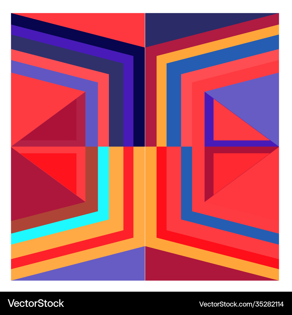 Colorful geometric and curve background pattern Colorful geometric and curve background pattern Vector Image