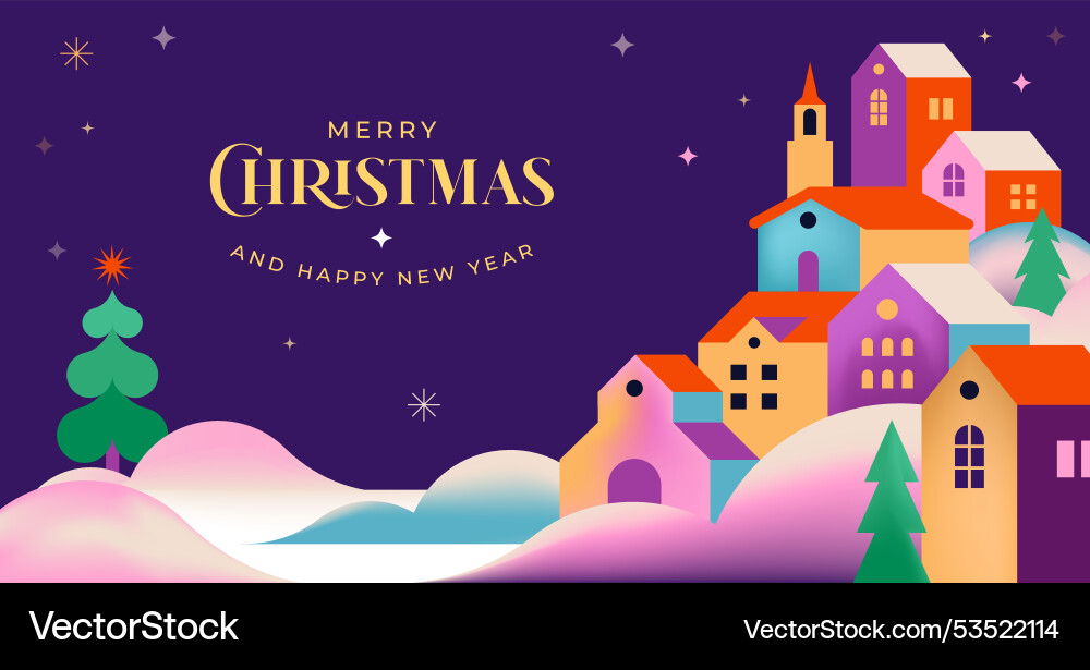 Merry christmas and happy new year concept Merry christmas and happy new year concept vector image