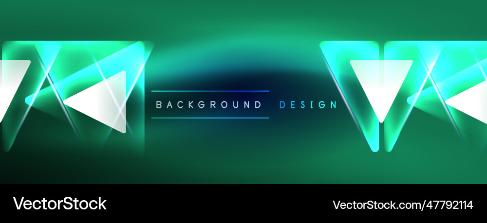 Neon lights hacking geometric background virtual Neon lights hacking geometric background virtual vector image