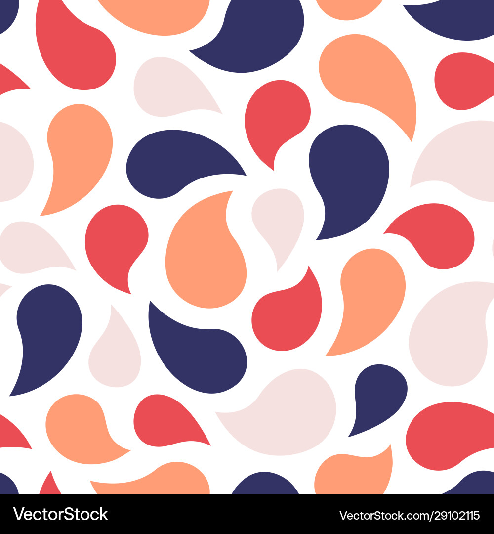 Abstract colorful shape seamless pattern Abstract colorful shape seamless pattern vector image