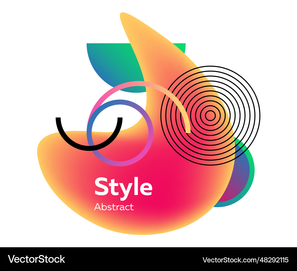 Graphic modern element template with abstract Graphic modern element template with abstract vector image