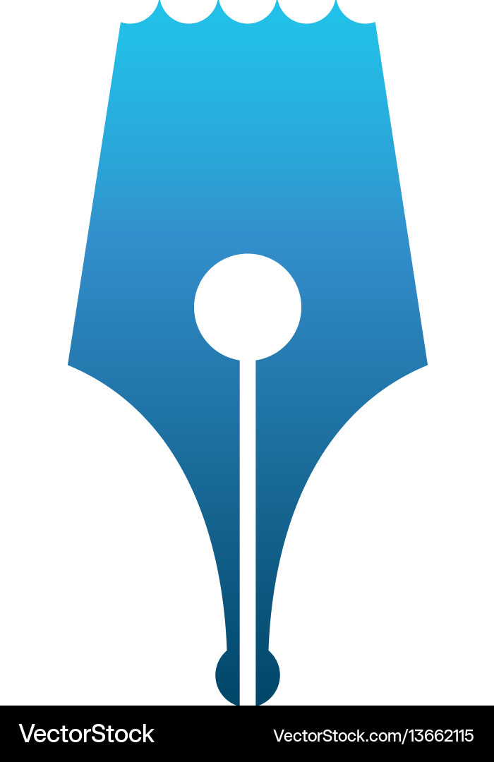 Isolated logo with the silhouette Isolated logo with the silhouette vector image