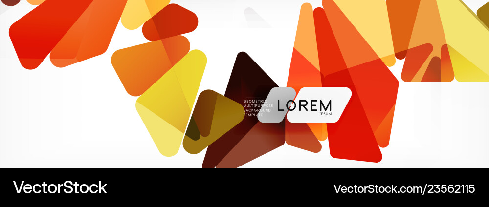 Mosaic triangular low poly style abstract Mosaic triangular low poly style abstract Vector Image