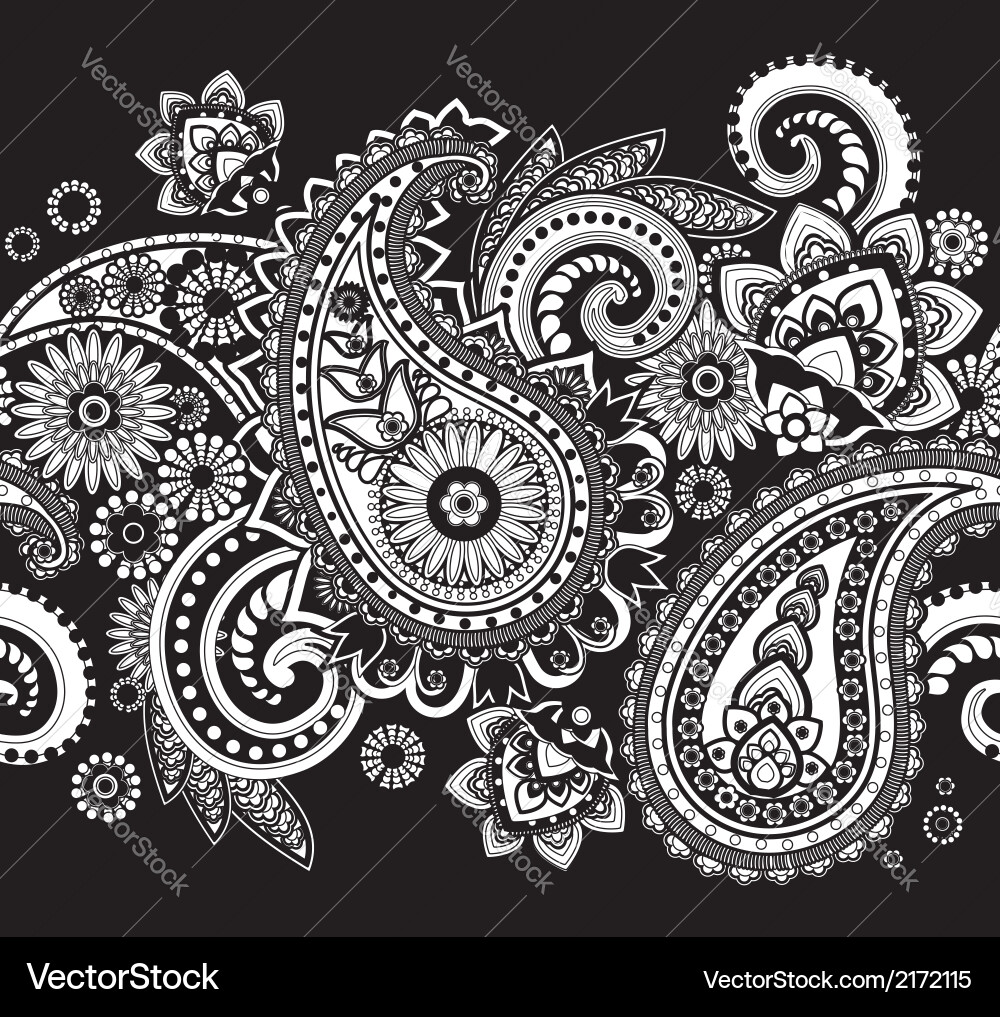 Paisley Pattern Vector Image