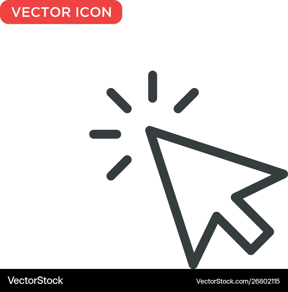 Pointer Cursor Icon Design Pointer Cursor Icon Design vektorbild