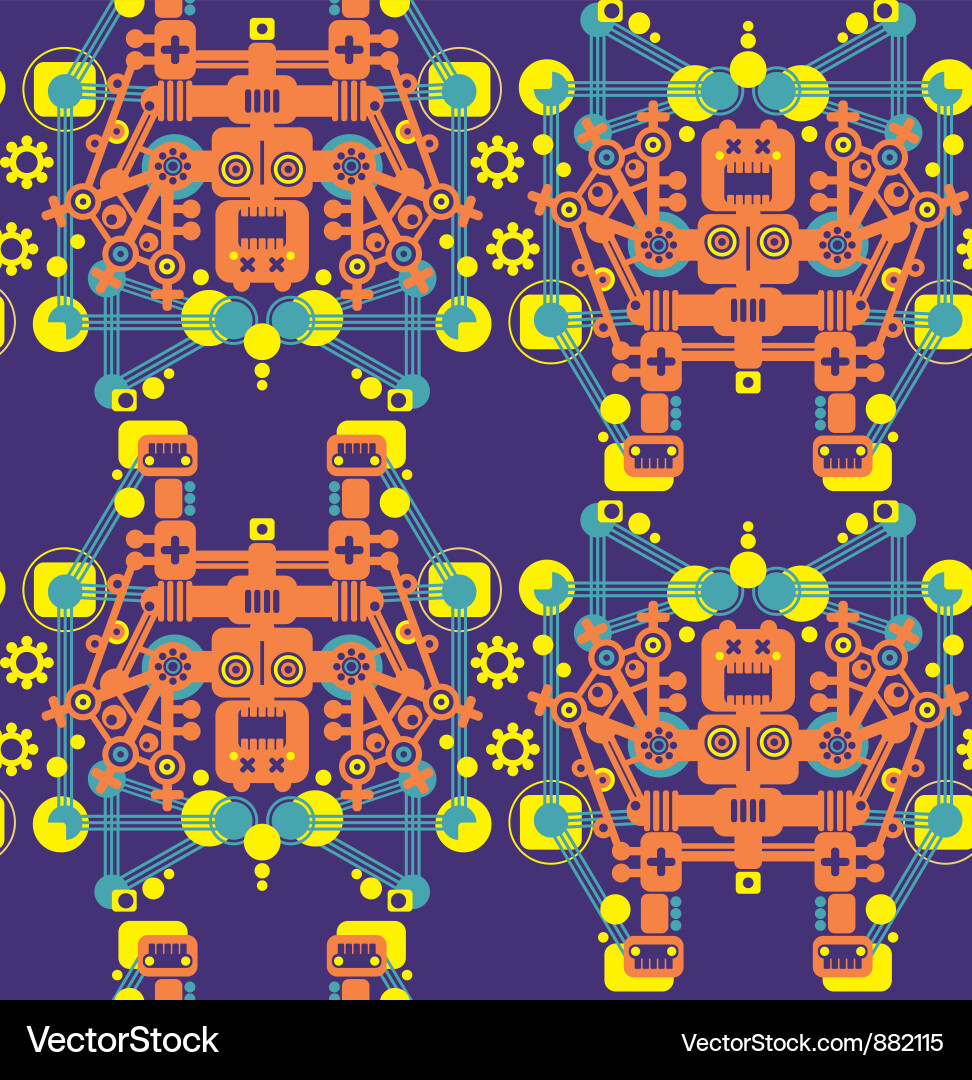 Robot vector image