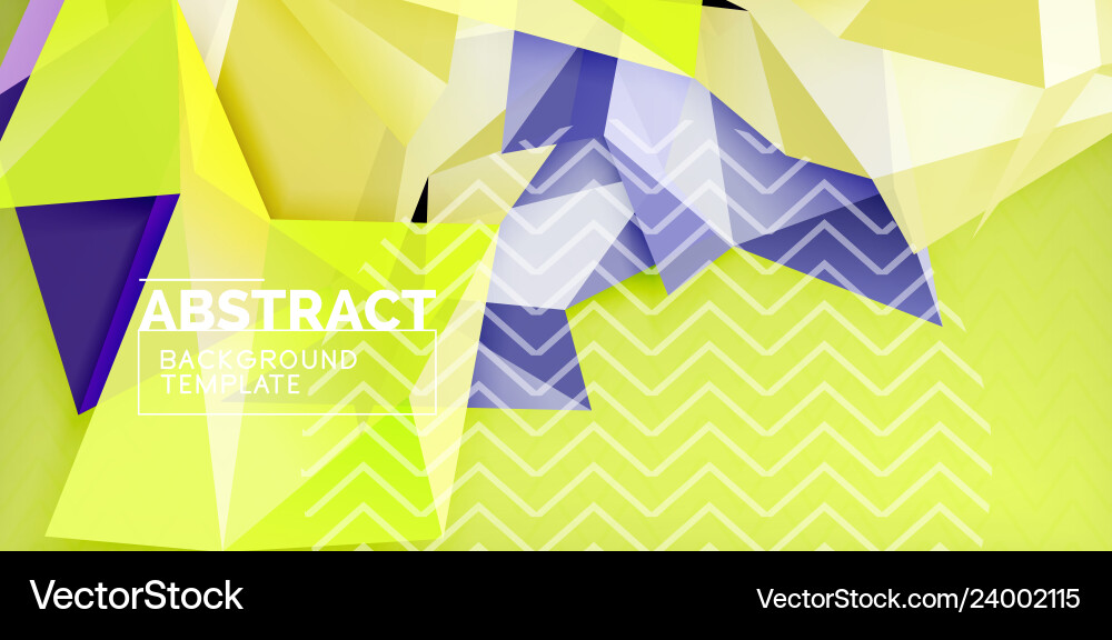 Triangular low poly background design Triangular low poly background design vector image