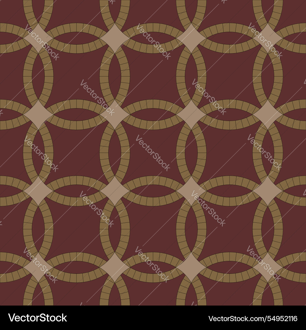 Abstract seamless circles chain pattern Abstract seamless circles chain pattern vector image