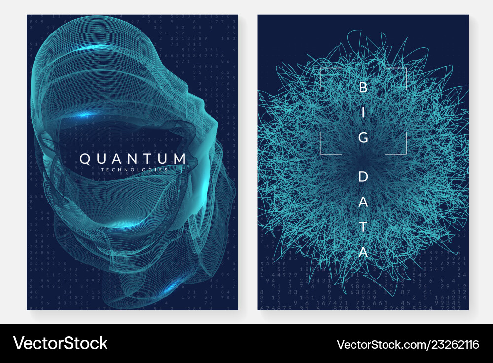 Big data background technology for visualization Big data background technology for visualization vector image