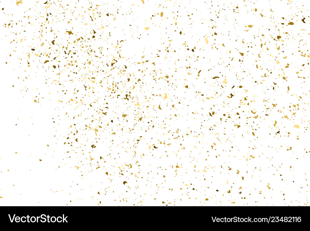 Gold glitter texture Gold glitter texture vector image