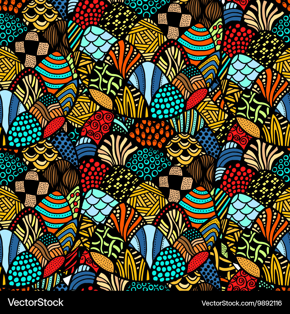 Seamless abstract pattern Vector Image