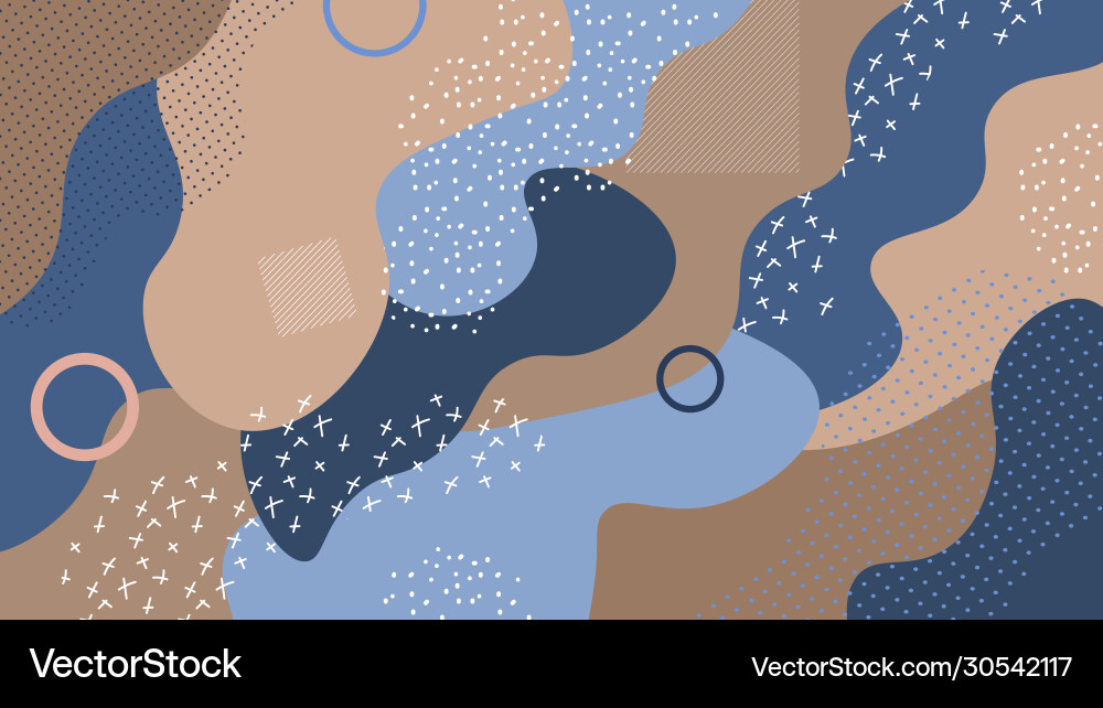 Abstract background in pop art style vector image
