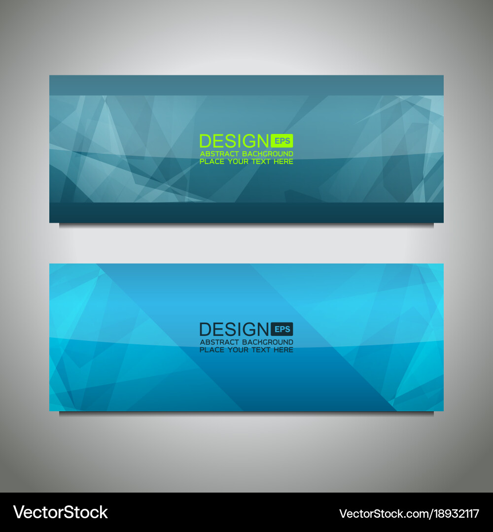 Abstract Background - Modern Header vector image