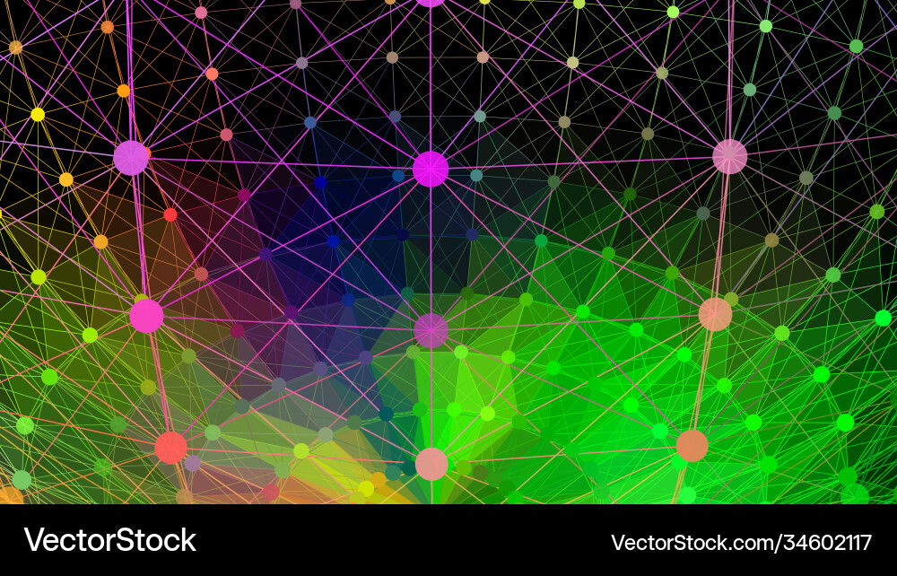 Abstract gradient 3d wireframe background Abstract gradient 3d wireframe background vector image