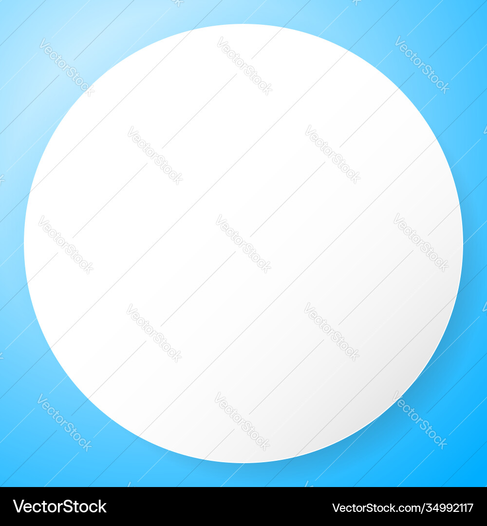 Circle orb sphere with blank empty space Circle orb sphere with blank empty space vector image